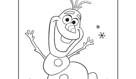Olaf Christmas Coloring Pages At Free Printable
