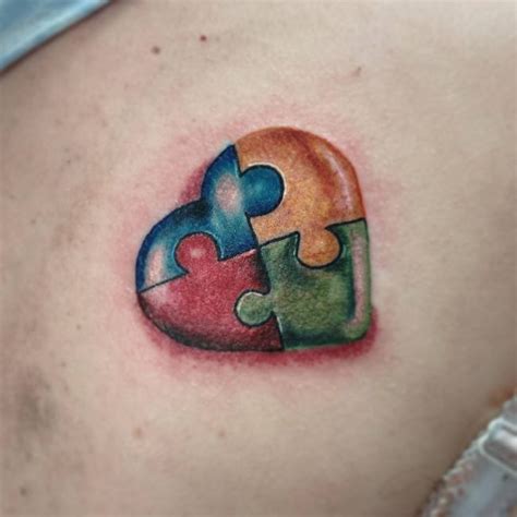 All tattoos have meaning, but some also have great reach and ability to inspire change, like the tattoos moms and dads and other loved ones get to raise awareness about autism. 60+ Wonderful Autism Tattoo Ideas - Showing Awareness and ...