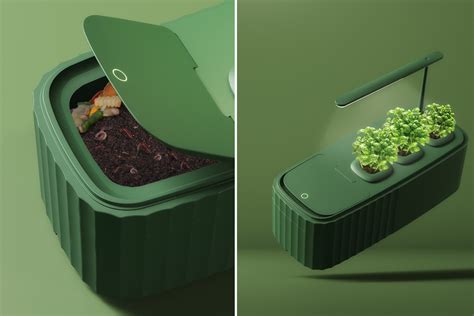 This Self Sustaining Compost System Turns Your Food Scraps Into A