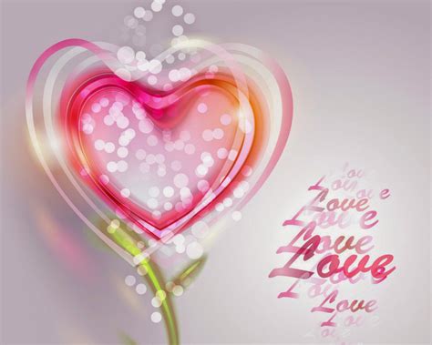 Romantic Love Heart Designs Hd Cover Wallpaper