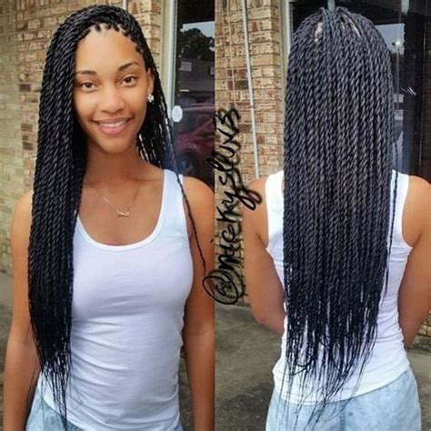 40 Elegant Senegalese Twists Hairstyles With Full Style Guide Coils And Glory