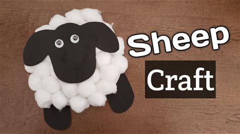Sheep Craft On Paper Plate Youtube