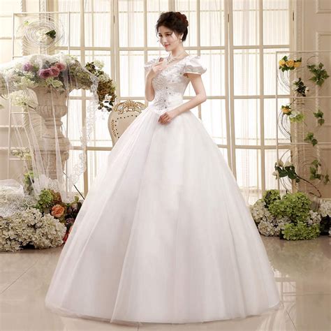 Christian Wedding Gowns Catholic Gowns White Wedding Frock Qhs035