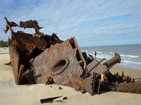 Ship Wreck Tristan Und Isolde Ship Wreck Ship Breaking Seaside