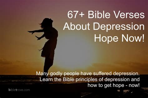 67 Bible Verses About Depression Hope Now