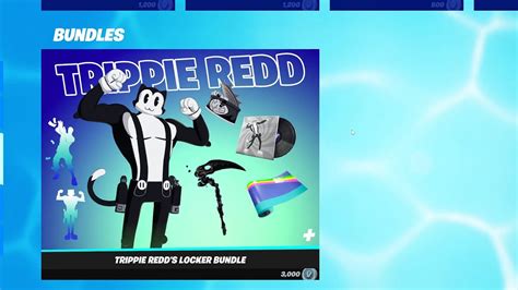 Trippie Redds Locker Bundle Fortnite Item Shop Preview Youtube