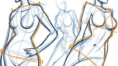 How To Draw THE FEMALE BODY YouTube