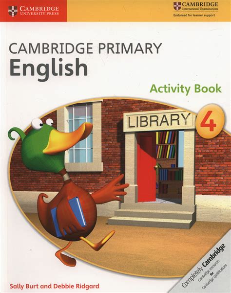 Cambridge Primary English Activity Book 4 Publisher Marketing Associates