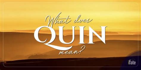 What The Name Quin Means And Why Numerologists Like It