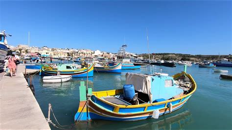 Marsaxlokk Maltas Fishing Village Youtube