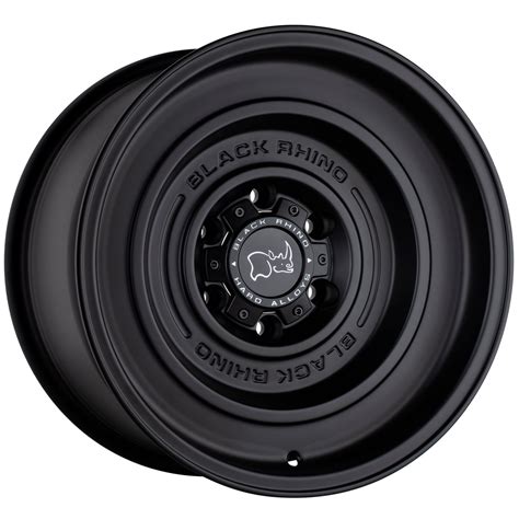 Black Rhino Solid Wheels Rims 17x95 5x127 Matte Black 18mm 1795sld