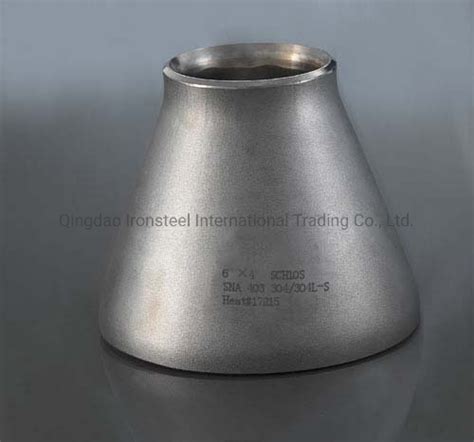 Asme B Astm A Wp L Stainless Steel Pipe Fitting Concentric Reducer Eccentric