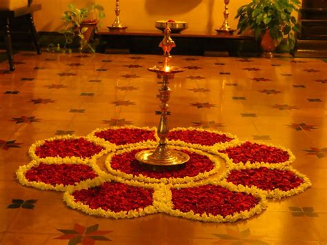 Pookolam Diwali Decorations At Home Flower Rangoli Diwali Decorations