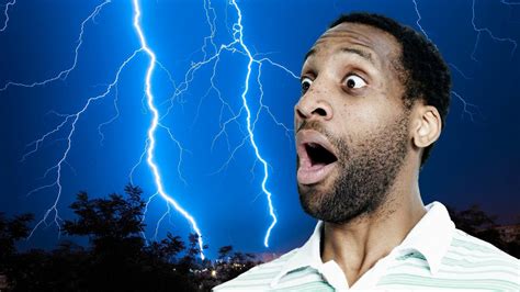 Black Man Nearly Struck By Lightning In Shocking Doorbell Video Iheart