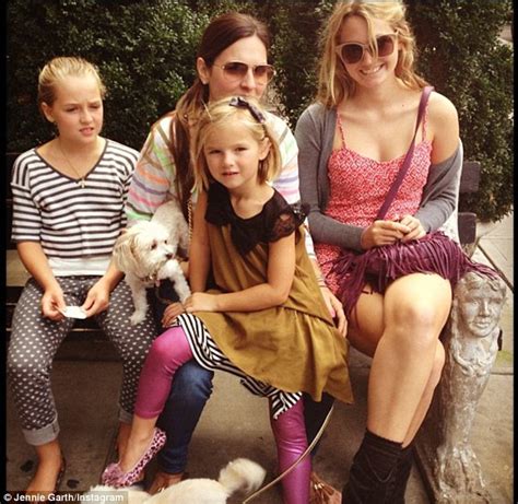 Jennie Garth Keeps Her Daughters By Her Side As They Touch Down In La