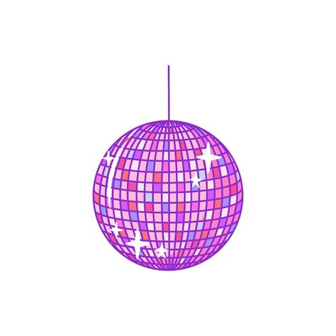 Premium Vector Disco Ball Party Music Hand Drawn Illustration