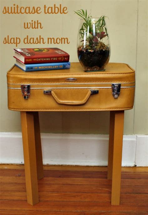 Diy Suitcase Table Slap Dash Mom