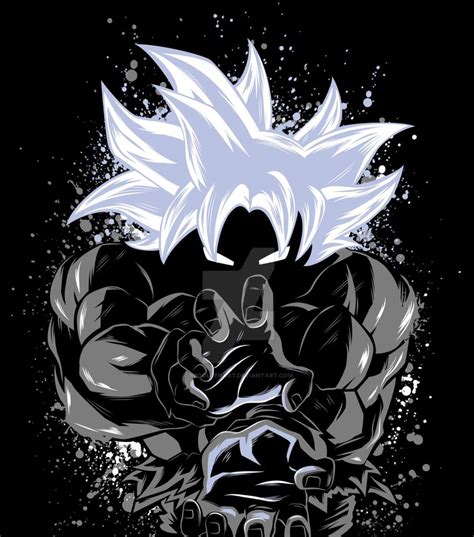Goku Ultra Instinct Wallpaper Black