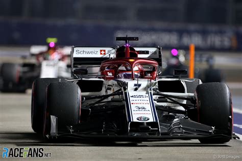Professional make up artist and selling own products. Kimi Raikkonen, Alfa Romeo, Singapore, 2019 · RaceFans