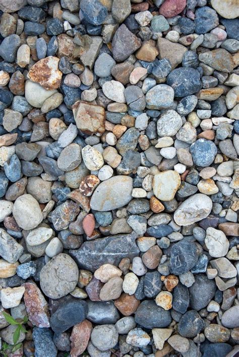 Small Multi Colored Pebbles Texture Background Colorful Stones Stock