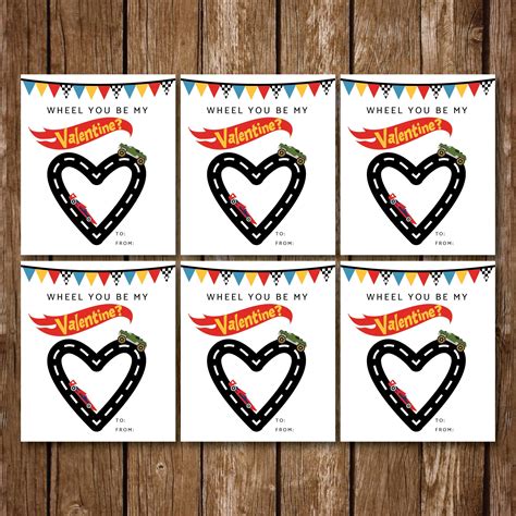 Car Party Valentines Day Cards Cars Race Cars Etsy Canada Hot