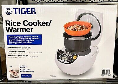 Tiger Jbv Cu Cup Micom Rice Cooker Warmer Bpa Free Tray New