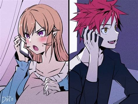 Phone Calls Parejas De Anime Personajes De Anime Arte De Anime