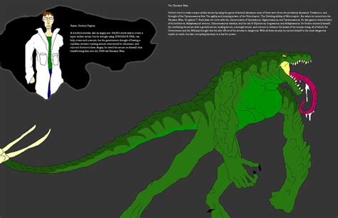 The Dinosaur Man By A3dkid On Deviantart