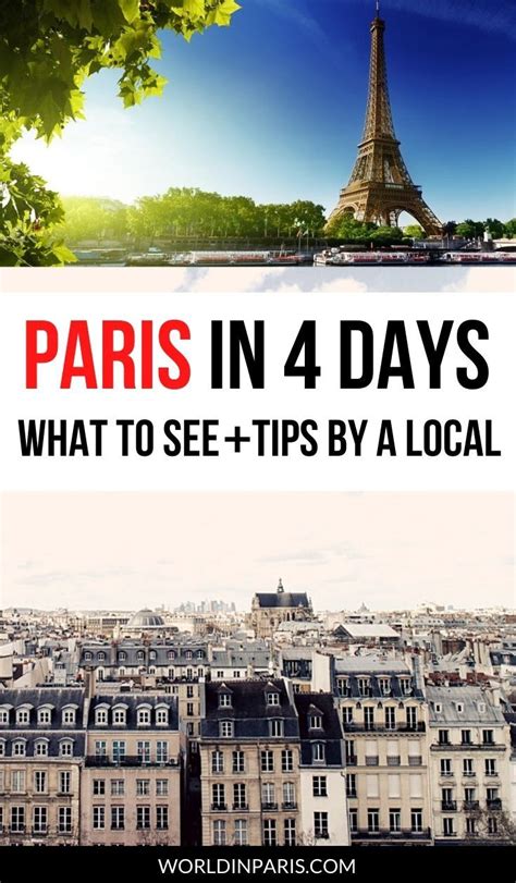 Heres The Ultimate Itinerary To Spend Four Perfect Days In Paris What