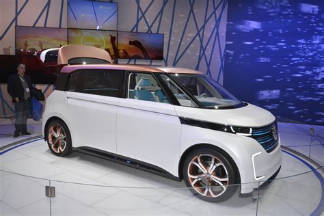 Volkswagen Budd E Concept Looks Like A Scion Gadget At New York Debut