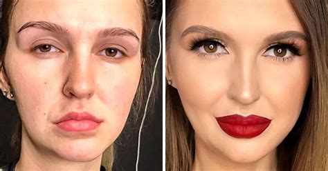 Girls Share Their Before And After Makeup Pictures Some Of Them Look Like Completely Different