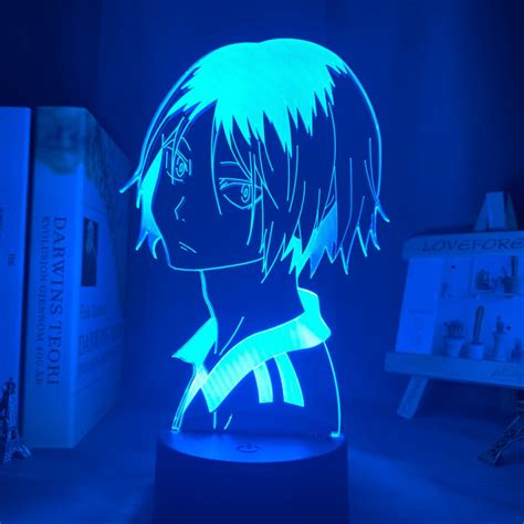 Haikyuu Led Anime Light Kenma Kozume Profile Otaku Glow Lights