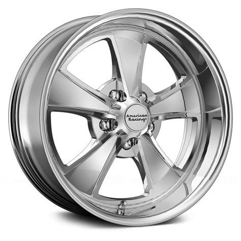 American Racing Mach 5 808 Wheels Chrome Rims