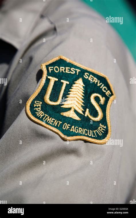 Us Forest Service Patch Stock Photo Alamy