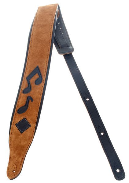 Ζώνη κιθάρας, από την minotaur. Minotaur Stevie Ray Strap Camel Suede - Thomann Italia