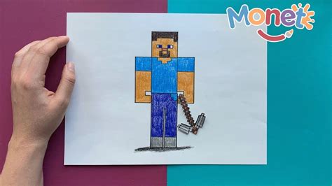 Cómo Dibujar A Steve De Minecraft Paso A Paso Muy Fácil 2024 Dibuja