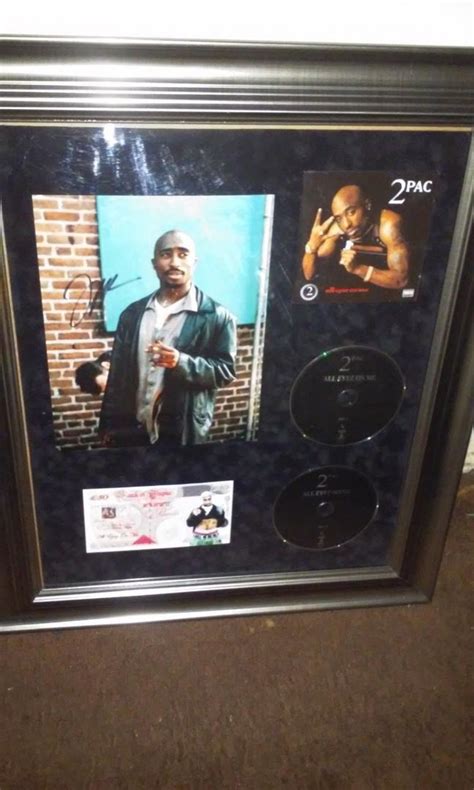Legendary Rapper Tupac 2pac Shakur Hand Signed Autograph 1982672657