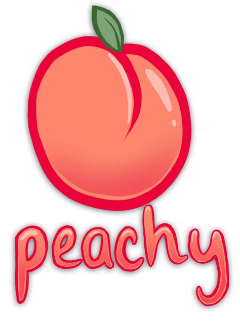 The peach is a deciduous tree native to the region of northwest china between the tarim basin and the north slopes of the kunlun shan mountains, where it was first domesticated. Peaches clipart aesthetic, Peaches aesthetic Transparent ...