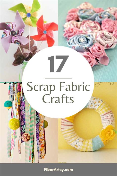 17 Fun Fabric Scraps Craft Projects