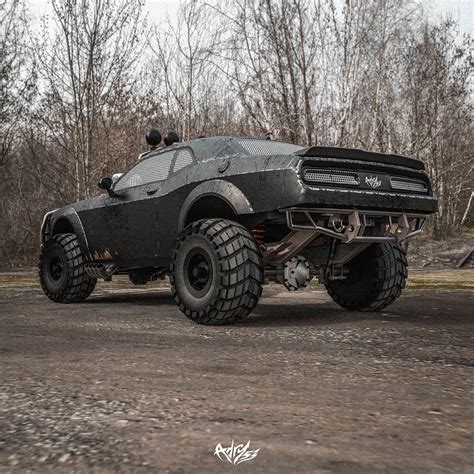 Dodge Challenger Big Bruiser Looks Like Mad Max Gone Mopar