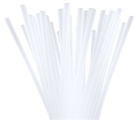 Crystalware Clear Plastic Straws 7 34 Inches Jumbo Pack 500 Straws
