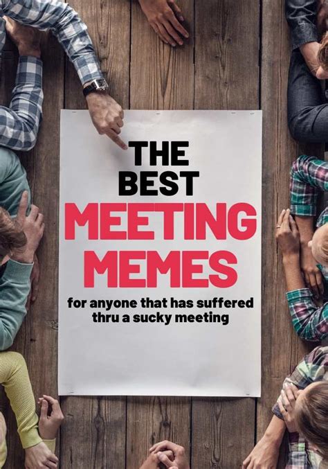 Team Meeting Meme Photos Cantik