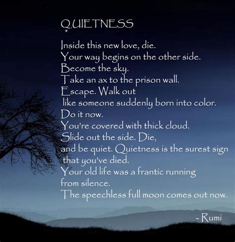 Poem By Rumi Rumi Pinterest