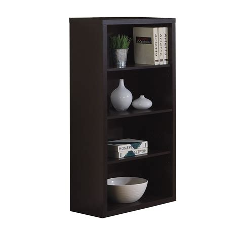 Monarch Specialties 48 Inch High Bookcase With Adjustable Shelves In