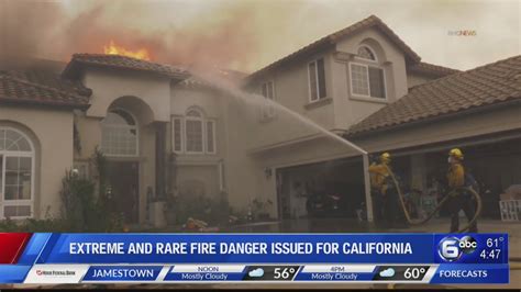 California Braces For More Fire Danger From Winds Youtube