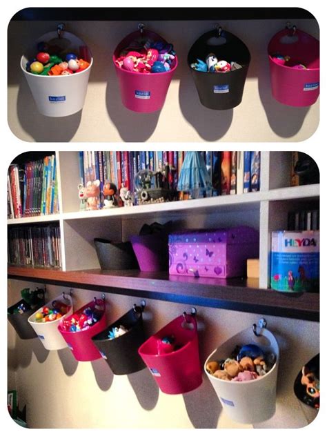 Diy video game storage solution ideas for consoles, controllers & games. 20 Creative Organization Ideas for Kids Playroom | Small ...