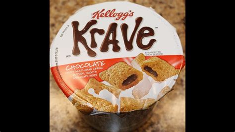 Kellogg S Krave Cereal Review Youtube
