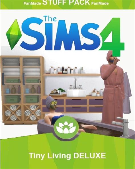 Sims4 Mm Tiny Living Bathroomset Sims 4 Collections The Sims 4 Packs