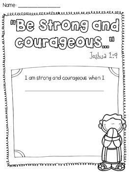 Pin on be strong and courageous