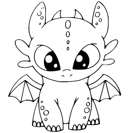 Gragon Coloring Pages